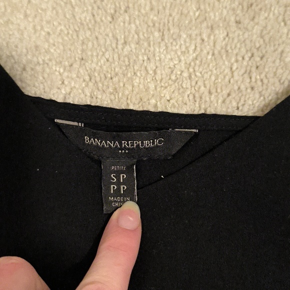 Banana Republic Black Blouse - Picture 2 of 3